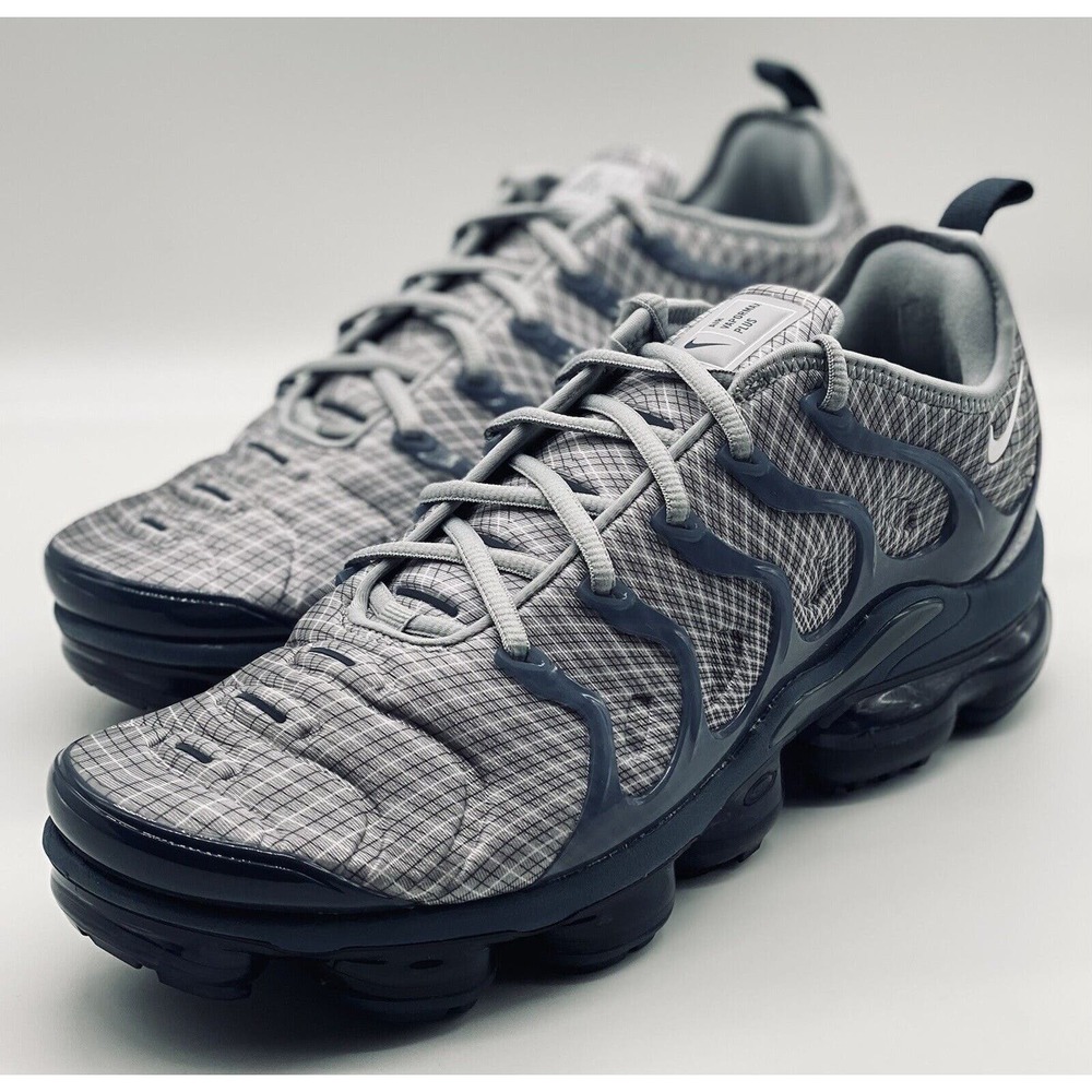 NEW Nike Air VaporMax Plus Wolf Grey White Dark Grey 924453-019 Men’s Size Multi